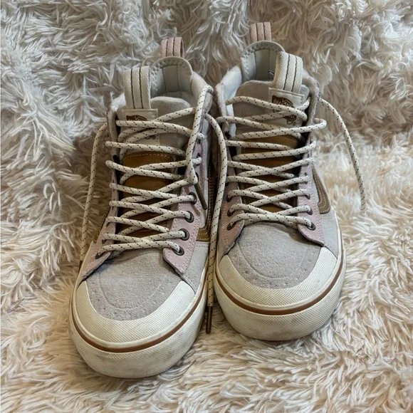 All-weather vans - Sk8-Hi MTE-2 Marshmallow/Multi. Size 9 - Picture 2 of 6